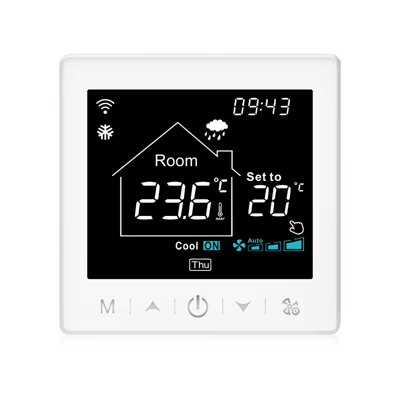 R9W.963S Thermostat - White